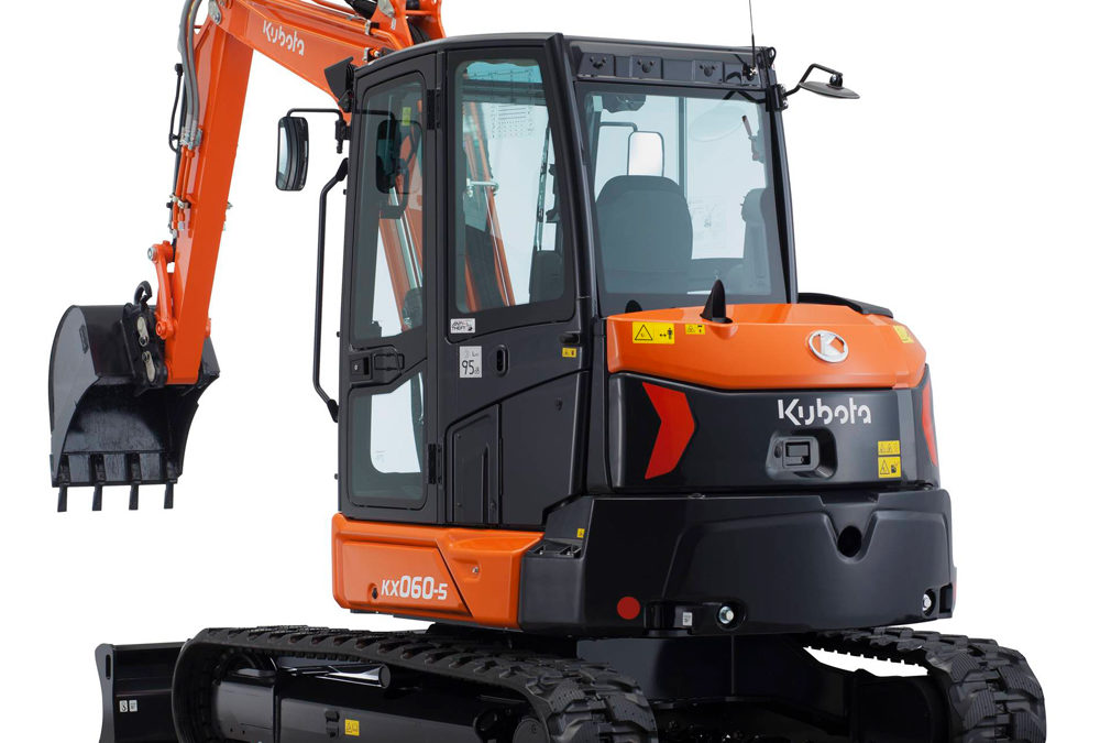 Ny Kubota KX060-5 har landat