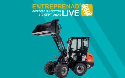 Vi ses på Entreprenad Live i Göteborg 7-9 september. Träffa oss i monter 801.