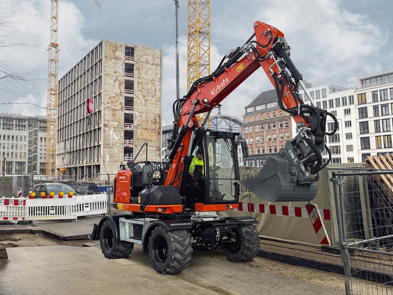 Hjulgrävmaskin Kubota KW095