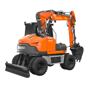 KW115 Hjulgrävare Kubota
